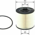 Bosch Φίλτρο Πετρελαίου για Mercedes-Benz 92x103mm 1457431707