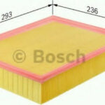 Bosch Φίλτρο Αέρα Αυτοκινήτου για Opel Astra / Zafira 1457433281
