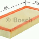 Bosch Φίλτρο Αέρα Αυτοκινήτου για Audi A3 / Q3 / TT , Seat Alhambra / Altea / Leon , Skoda Octavia , Volkswagen Beetle / Golf / Passat / Tiguan 1987429404