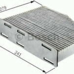 Bosch Φίλτρο Καμπίνας Ενεργού Άνθρακα Audi A4 / A5 / Q5 1987432369
