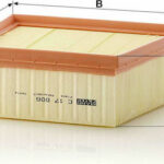 Mann Filter Φίλτρο Αέρα Αυτοκινήτου για Ford B-Max / EcoSport / Fiesta / Tourneo Courier / Transit, Mazda 2 C17006