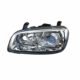 Φανάρια εμπρός angel eyes για Toyota Rav4 (1994-2000) - chrome , με λάμπες (Η1) - σετ 2τμχ.