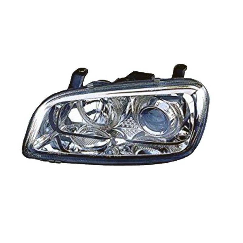 Φανάρια εμπρός angel eyes για Toyota Rav4 (1994-2000) - chrome , με λάμπες (Η1) - σετ 2τμχ.