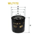 WIX ΦΙΛΤΡΟ ΛΑΔΙΟΥ WL 7172