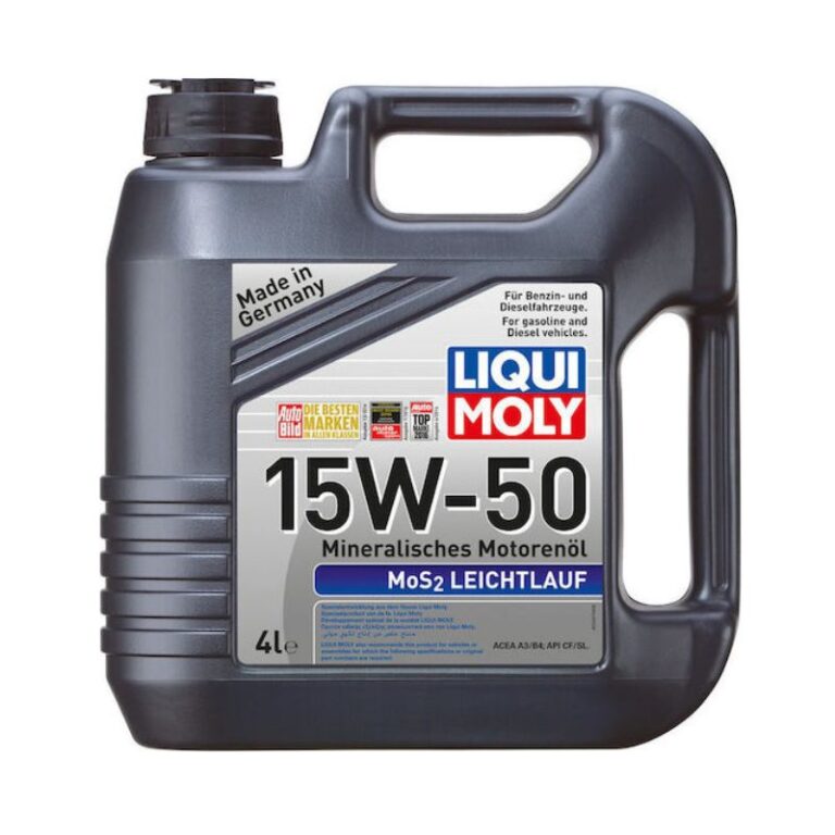 LIQUI MOLY 15W50 MOS2 LEICHTLAUF LM 2457 4L