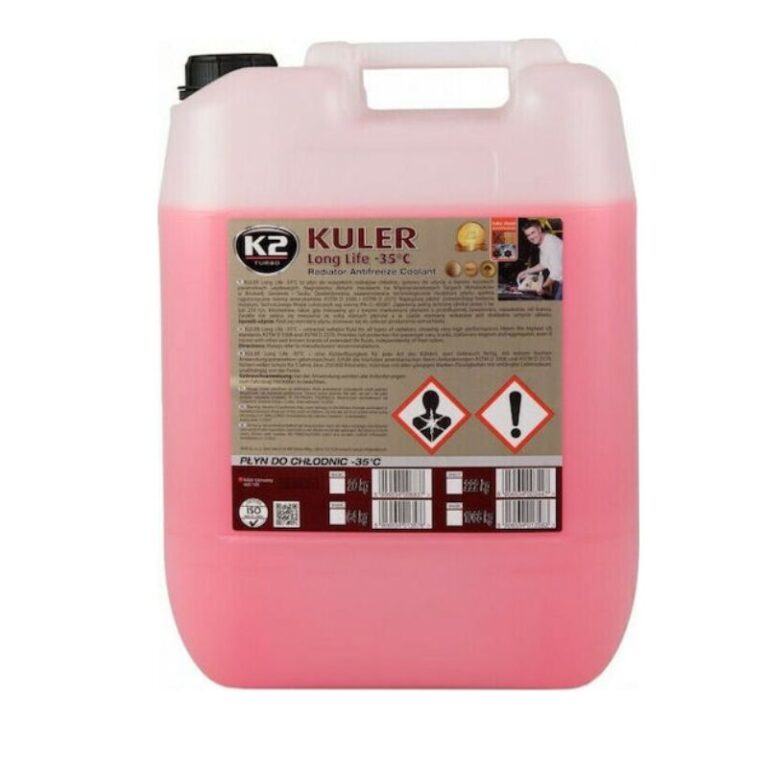K2 Kuler Long Life Αντιψυκτικό -35C Κόκκινο 20lt