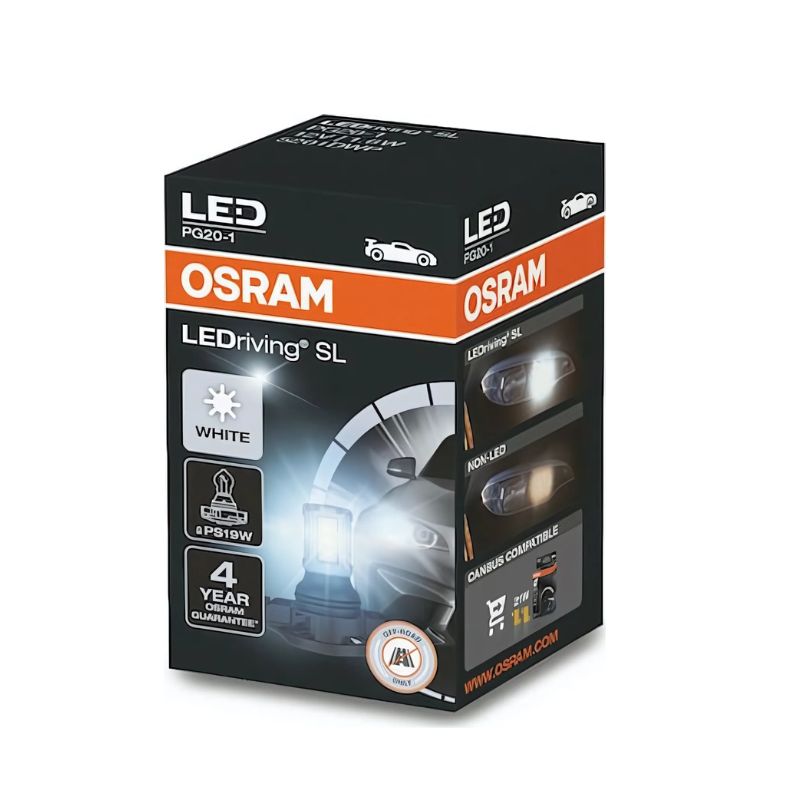 Osram Λάμπα Αυτοκινήτου LEDriving SL PS19W LED 6000K Ψυχρό Λευκό 12V 1.6W 1τμχ 5201DWP