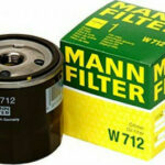 Mann Filter W712 Φίλτρο Λαδιού Αυτοκινήτου για Opel Ascona/Kadett