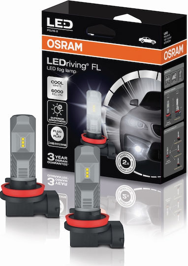 OSRAM H8/H11/H16 LEDriving FOG LAMP 12V 8.2W 6000K 67219CW