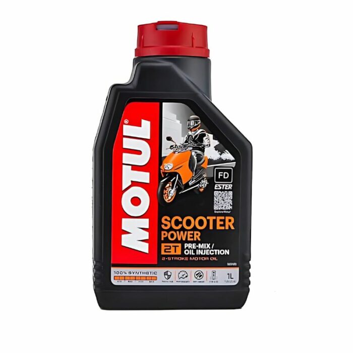 Motul Scooter Power 2T Λάδι Μοτοσυκλέτας για Δίχρονους Κινητήρες 1lt