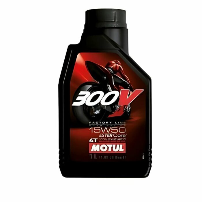 Motul 300V Συνθετικό Λάδι Μοτοσυκλέτας για Τετράχρονους Κινητήρες 15W-50 1lt