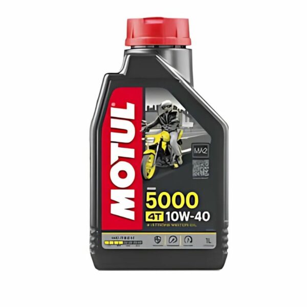 Motul 5000 Λάδι Μοτοσυκλέτας για Τετράχρονους Κινητήρες 10W-40 1lt