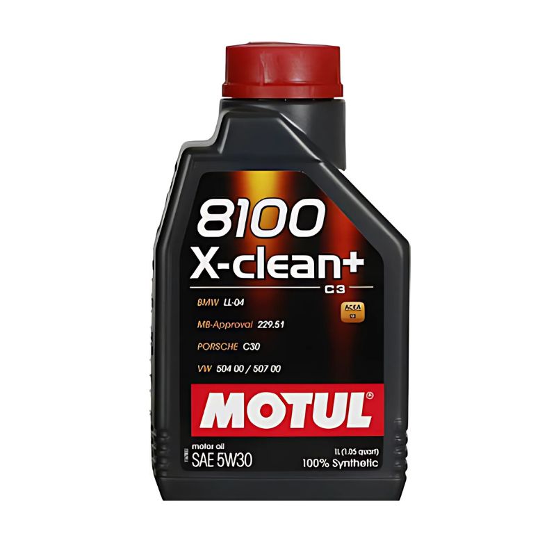 Motul Συνθετικό Λάδι Αυτοκινήτου 8100 X-Clean+ 5W-30 C3 1lt