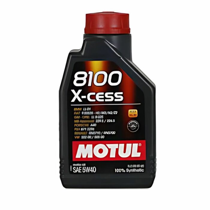 Motul Συνθετικό Λάδι Αυτοκινήτου 8100 X-cess 5W-40 A3/B4 1lt