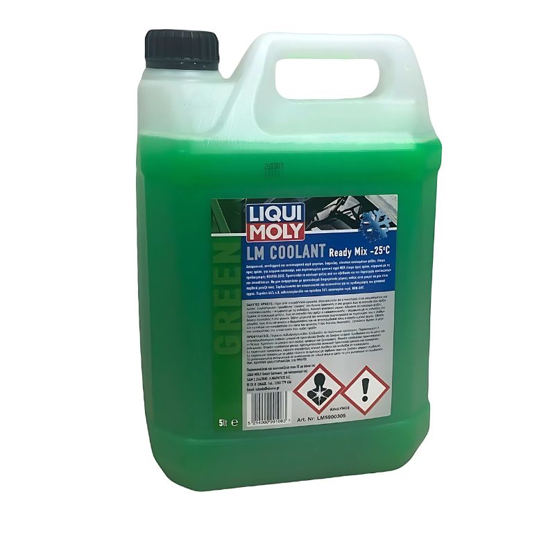 LIQUI MOLY COOLANT READY MIX GREEN -25C 5L LM 5900305