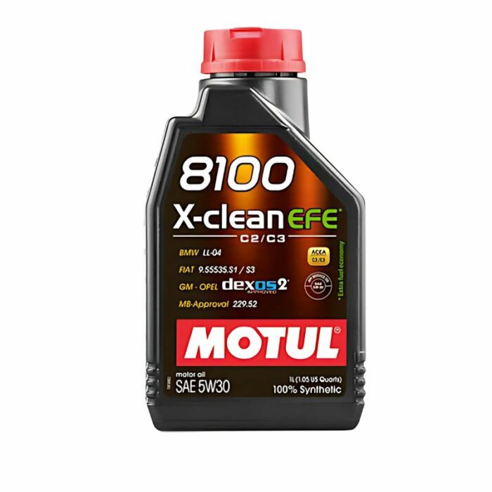 Motul Συνθετικό Λάδι Αυτοκινήτου 8100 X-clean ΕFE 5W-30 C2/C3 1lt