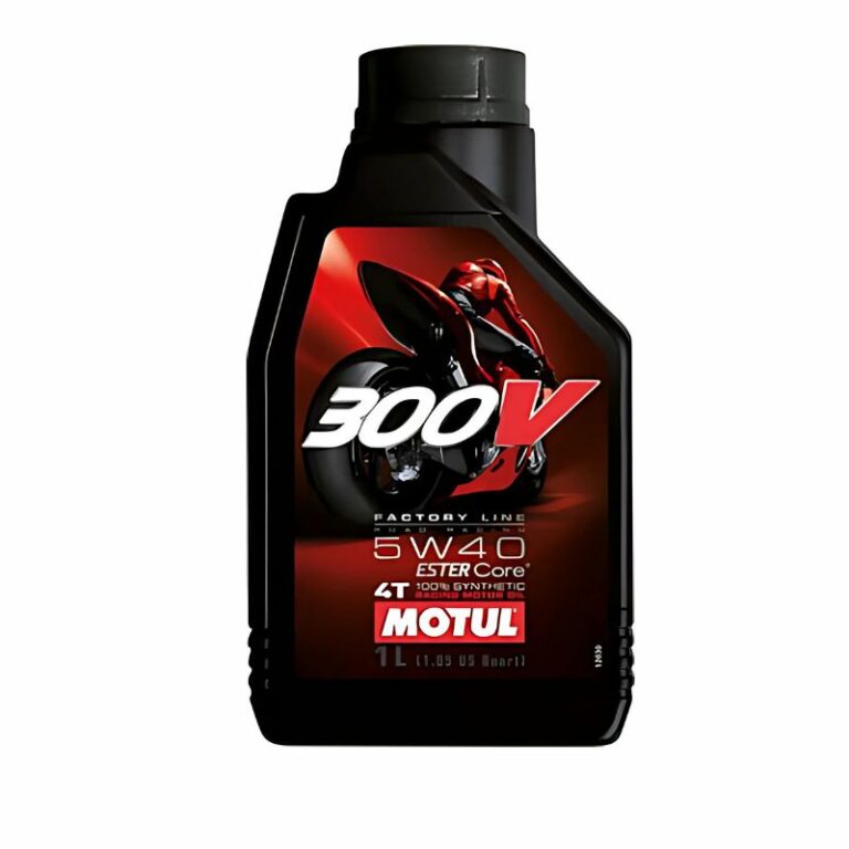 Motul 300V Factory Line Road Racing Συνθετικό Λάδι Μοτοσυκλέτας για Τετράχρονους Κινητήρες 5W-40 1lt
