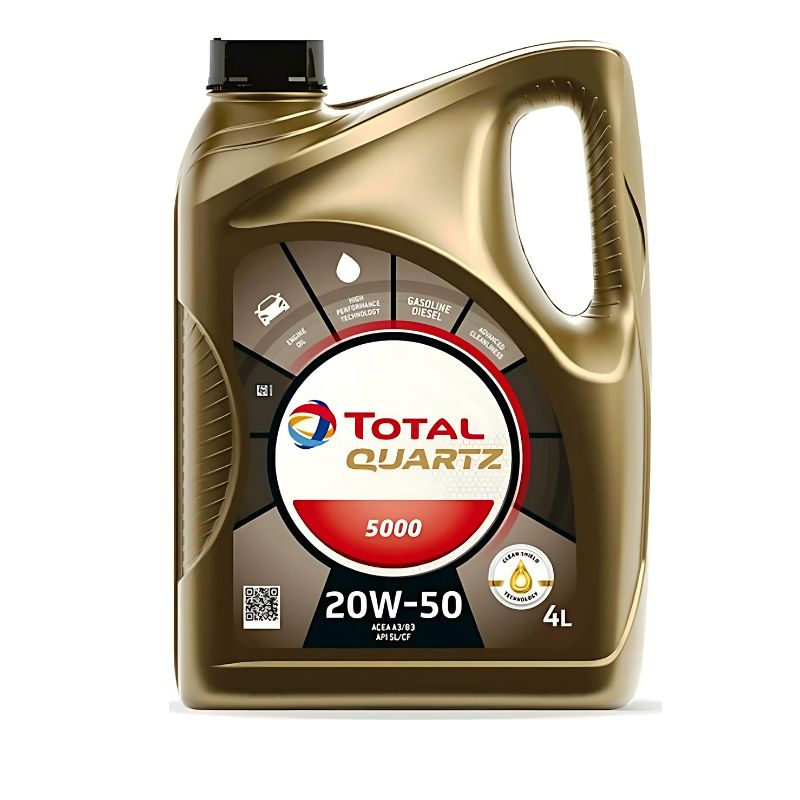 TOTAL QUARTZ 5000 20W-50 4L