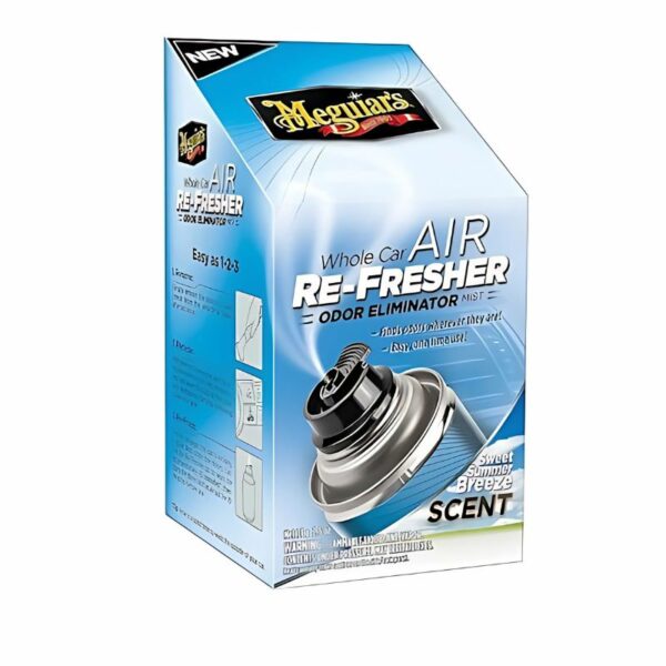 MEGUIAR'S WHOLE CAR AIR RE-FRESHER (SUMMER BREEZE SCENT) 59ML