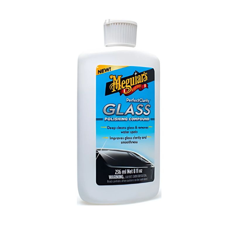 MEGUIAR'S GLASS POLISHING COMPOUND Αλοιφή Καθαρισμού για Τζάμια 236ML