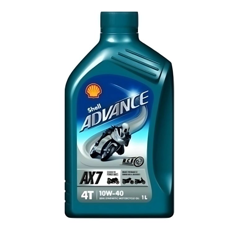 SHELL ADVANCE AX7 4T 10W40 1L