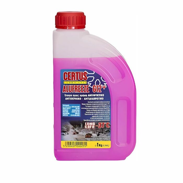 CERTUS LUBRICANTS ANTIFREEZE G12 -37c 1KG