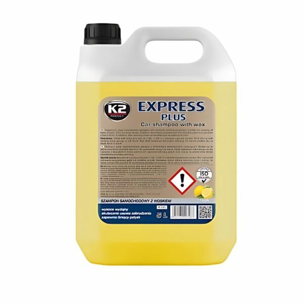 K2 EXPRESS PLUS CAR SHAMPOO WITH WAX 5L