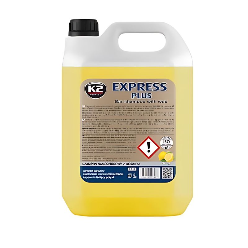 K2 EXPRESS PLUS CAR SHAMPOO WITH WAX 5L