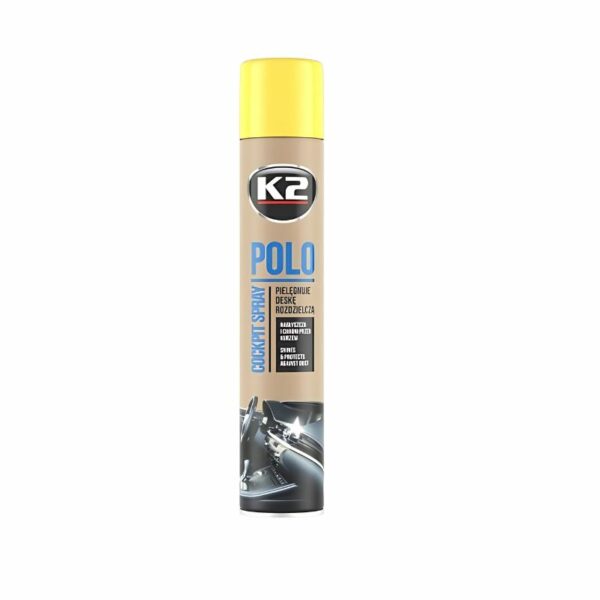 K2 POLO COCKPIT SPRAY LEMON Γυαλιστικό Ταμπλό με Άρωμα Λεμόνι 750ML