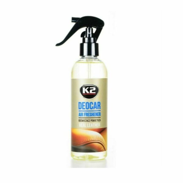 K2 DEOCAR REAL LEATHER Αρωματικό Σπρέι Αυτοκινήτου 250ML