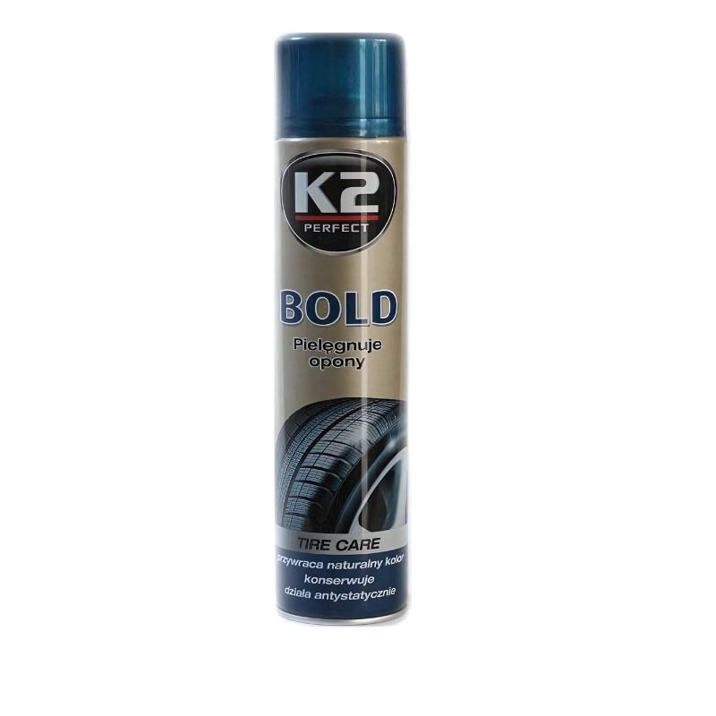 K2 K156 BOLD Καθαριστικό Γυαλιστικό Ελαστικών 600ML