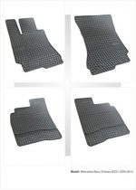 Λαστιχένια πατάκια Frogum για MERCEDES S-Class W221 (2005-2012) - 4τμχ. - Image 4