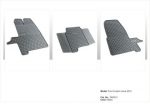 Λαστιχένια πατάκια Frogum για Ford Transit / Ford Custom (2012+) / Tourneo (2014+) - 3τμχ. - Image 4