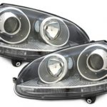 Φανάρια εμπρός για Vw Golf 5 - GTI design , χωρίς λάμπες (Η7) - σετ 2τμχ.