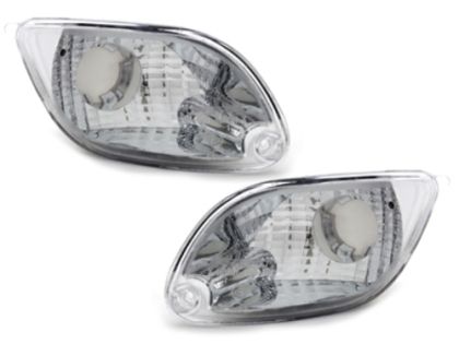 Φλας για μπροστινό προφυλακτήρα Ford Focus - χρωμίου - σετ 2τμχ.