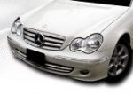 Μάσκα για Mercedes  C203 coupe(2000-2007) - 4 γρίλιες χρωμίου - Image 2