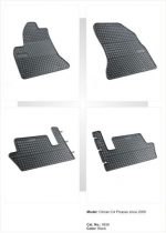 Λαστιχένια πατάκια Frogum για CITROEN C4 Piccaso I (2007-2013) - 4τμχ. - Image 4