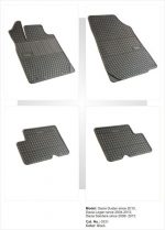 Λαστιχένια πατάκια Frogum για DACIA Duster I (2010-2017) / Logan I (2004-2013) / Sandero (2008-2012) - 4τμχ. - Image 4