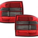 Πίσω φανάρια led για Porsche Cayenne (2003-2007) - φιμέ φλας - σετ 2τμχ.
