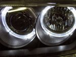Φανάρια εμπρός angel eyes για Vw Golf 3 R32 design - chrome ,  χωρίς  λάμπες (Η 7 ) - σετ 2τμχ. - Image 6