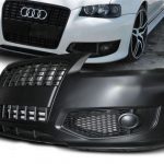 Προφυλακτήρας εμπρός για Audi A3 (1996-2003) - με μαύρη μάσκα