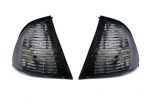 Φλας δίπλα στο φανάρι BMW E46 combi  (1998-2001) - μαύρα - σετ 2τμχ.