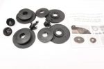 Λαστιχένια πατάκια Rezaw Plast για TOYOTA Corolla (1997-2001)- τύπου σκαφάκι - 4τμχ. - Image 2