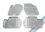 Λαστιχένια πατάκια Rezaw Plast για CITROEN C4 I (2004-2010) / C4 II (2010-2017) / PEUGEOT 307 (2001-2007) - τύπου σκαφάκι - 4τμχ. -γκρι