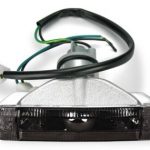 Φλας για στενό προφυλακτήρα Golf  1,2 / Jetta - μαύρο χρωμίου - σετ 2τμχ.