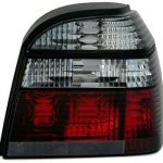 Πίσω φανάρια για Vw Golf III  (1991-1997) hatchback / cabrio  - φιμέ - σετ 2τμχ.