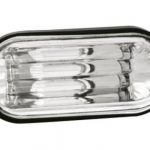 Φλας φτερού για Honda Civic (1992-1995)  / CRX Del Sol (1992-1997)  - χρωμίου - σετ 2τμχ.