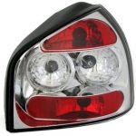 Πίσω φανάρια για Audi A3 (1996-2003) - chrome - σετ 2τμχ.