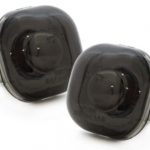 Φλας - χρωμίου για Audi A3 / A4 / Skoda Fabia / Octavia - σετ 2τμχ.