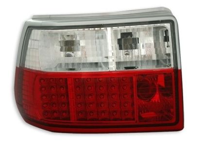 Πίσω φανάρια led για Opel Astra F hatchback (1991-1999) - chrome - σετ 2τμχ.